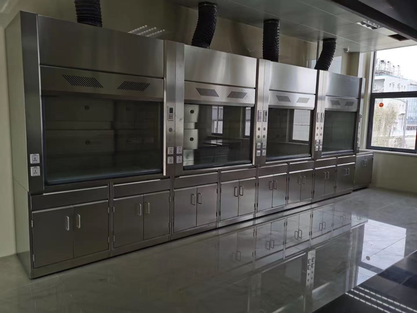 德州市通风系统不锈钢实验台 - 方案